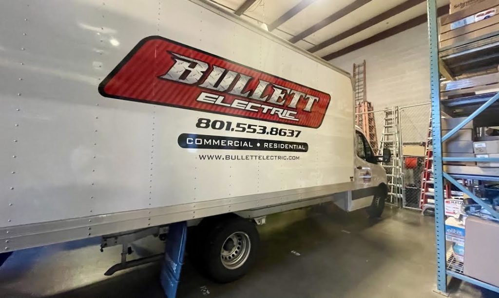Bullett Electric service truck